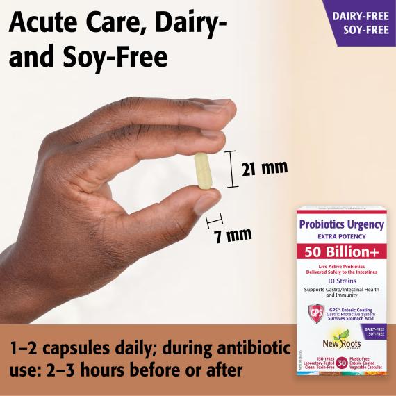 Probiotics Urgency 50 Billion+