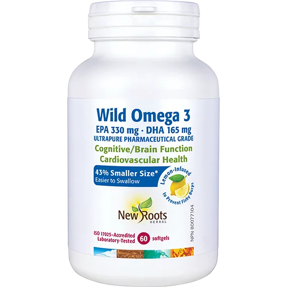 Wild Omega 3 EPA 330 mg · DHA 165 mg