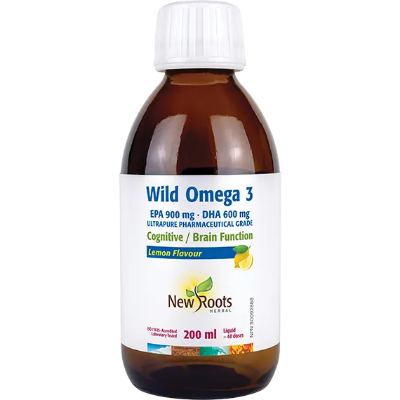 Wild Omega 3 EPA 900 mg · DHA 600 mg Lemon Flavour